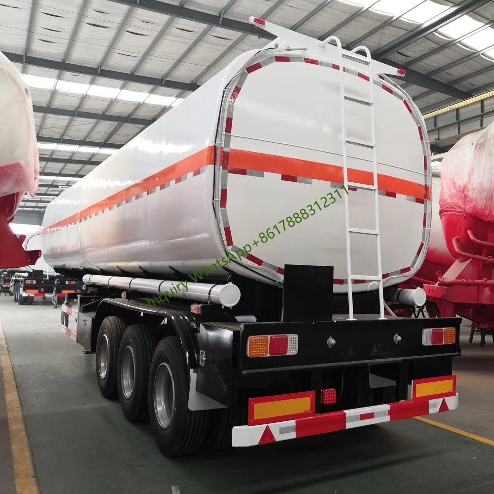 Jnhtc Fuel Tank Trailer Tanker Trailer for Sale in Tanzania