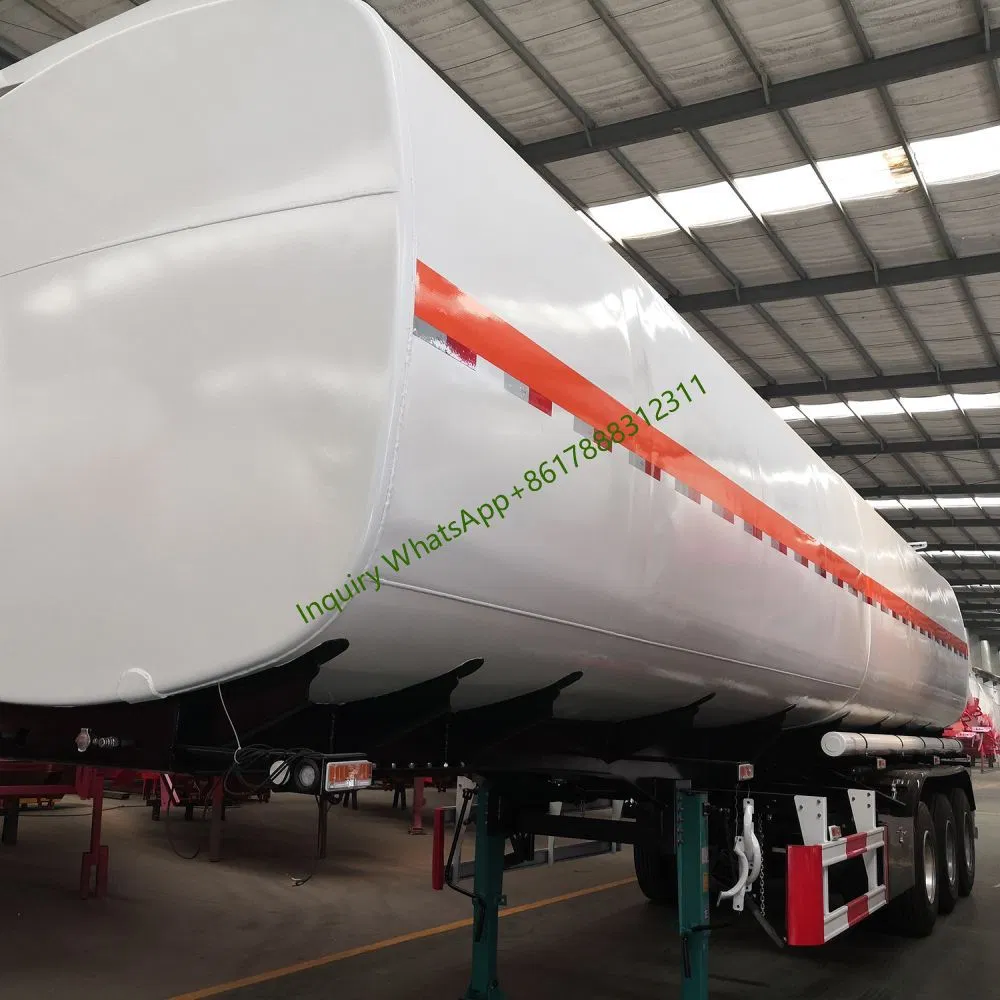 Jnhtc Fuel Tank Trailer Tanker Trailer for Sale in Tanzania