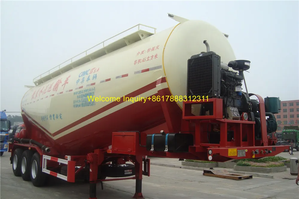 Jnhtc Good Brand High Quality Cheaper Price Bulk Cement Semi-Trailer