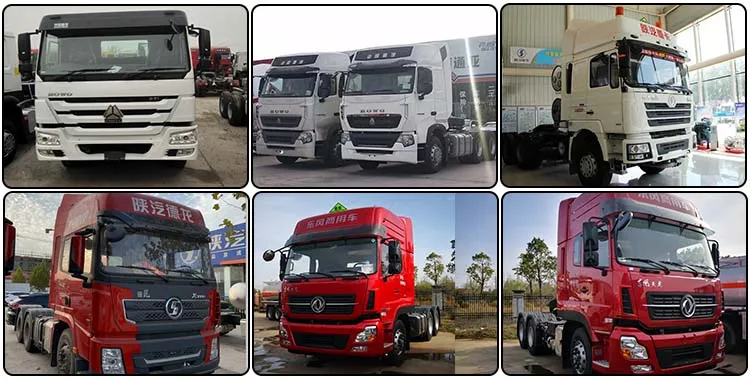 Jushixin Sinotruk HOWO 4*2 371HP 6 Wheelers Truck Head for Sale