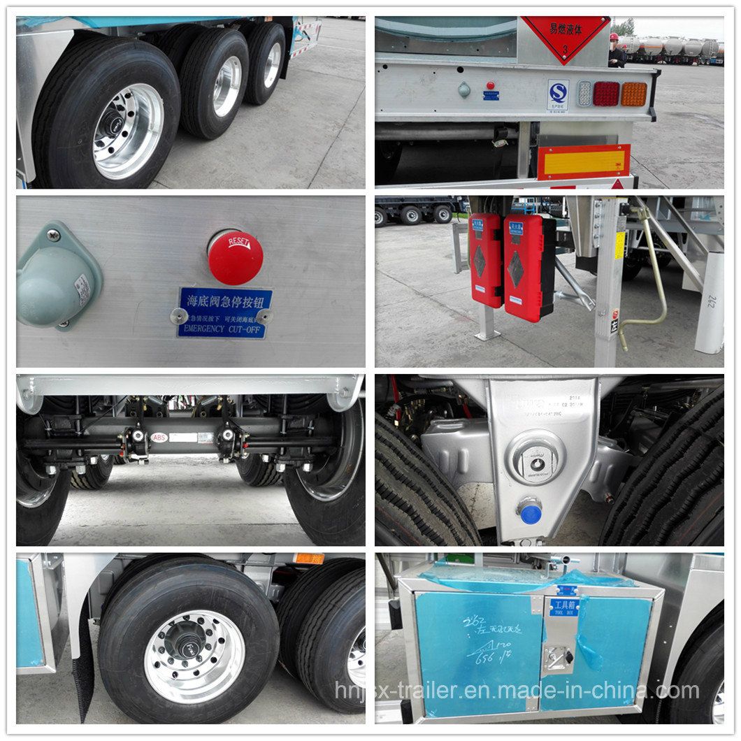 Jushixin Super Quality 42m3/42cbm/42000L Fuel Oil Diesel Gasoline Storage Tank