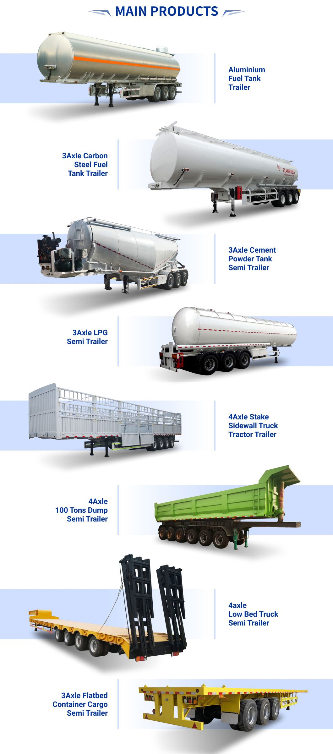 Jushixin Super Quality 42m3/42cbm/42000L Fuel Oil Diesel Gasoline Storage Tank