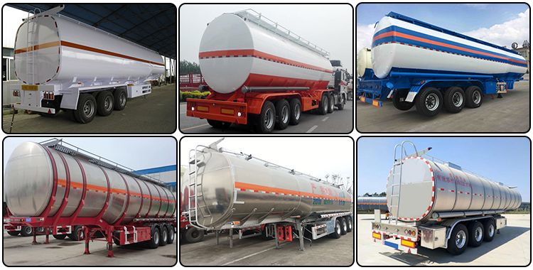 Jushixin Super Quality 42m3/42cbm/42000L Fuel Oil Diesel Gasoline Storage Tank