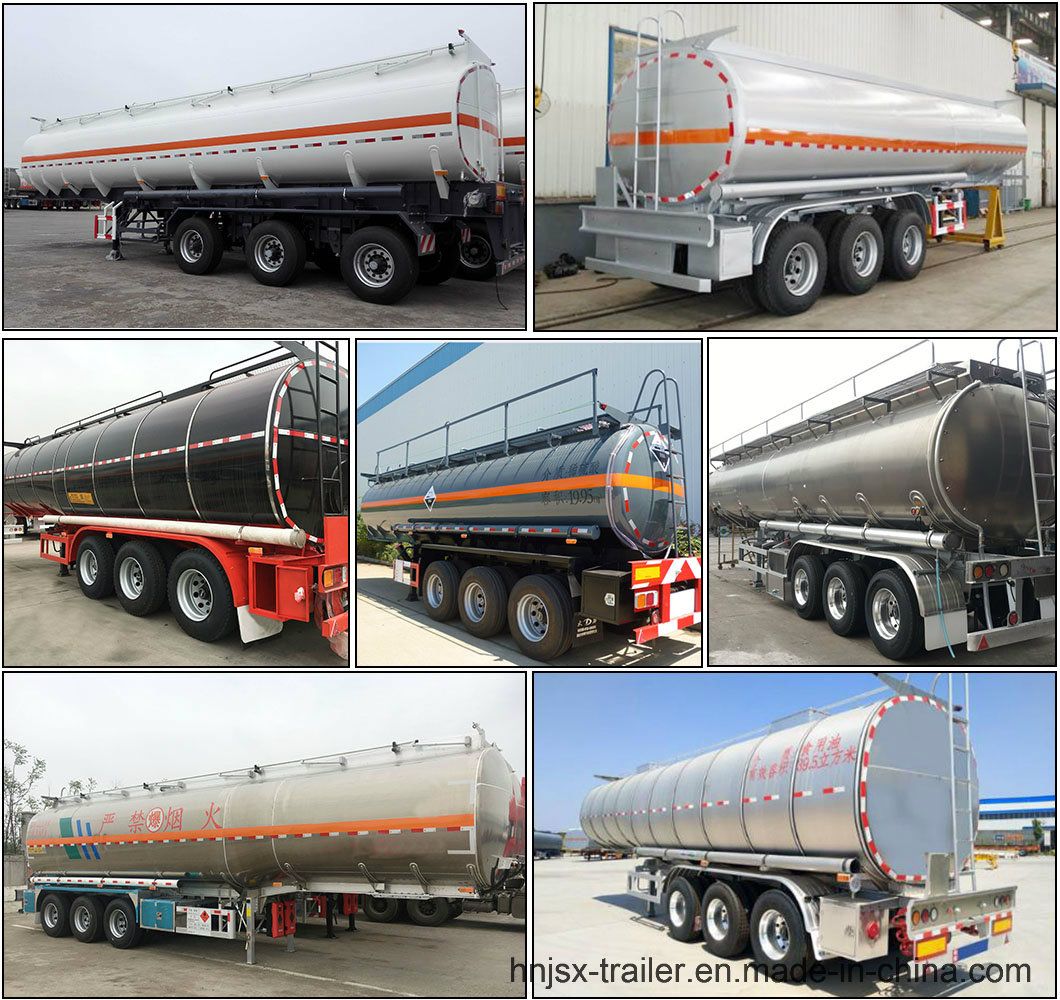 Jushixin Super Quality 42m3/42cbm/42000L Fuel Oil Diesel Gasoline Storage Tank
