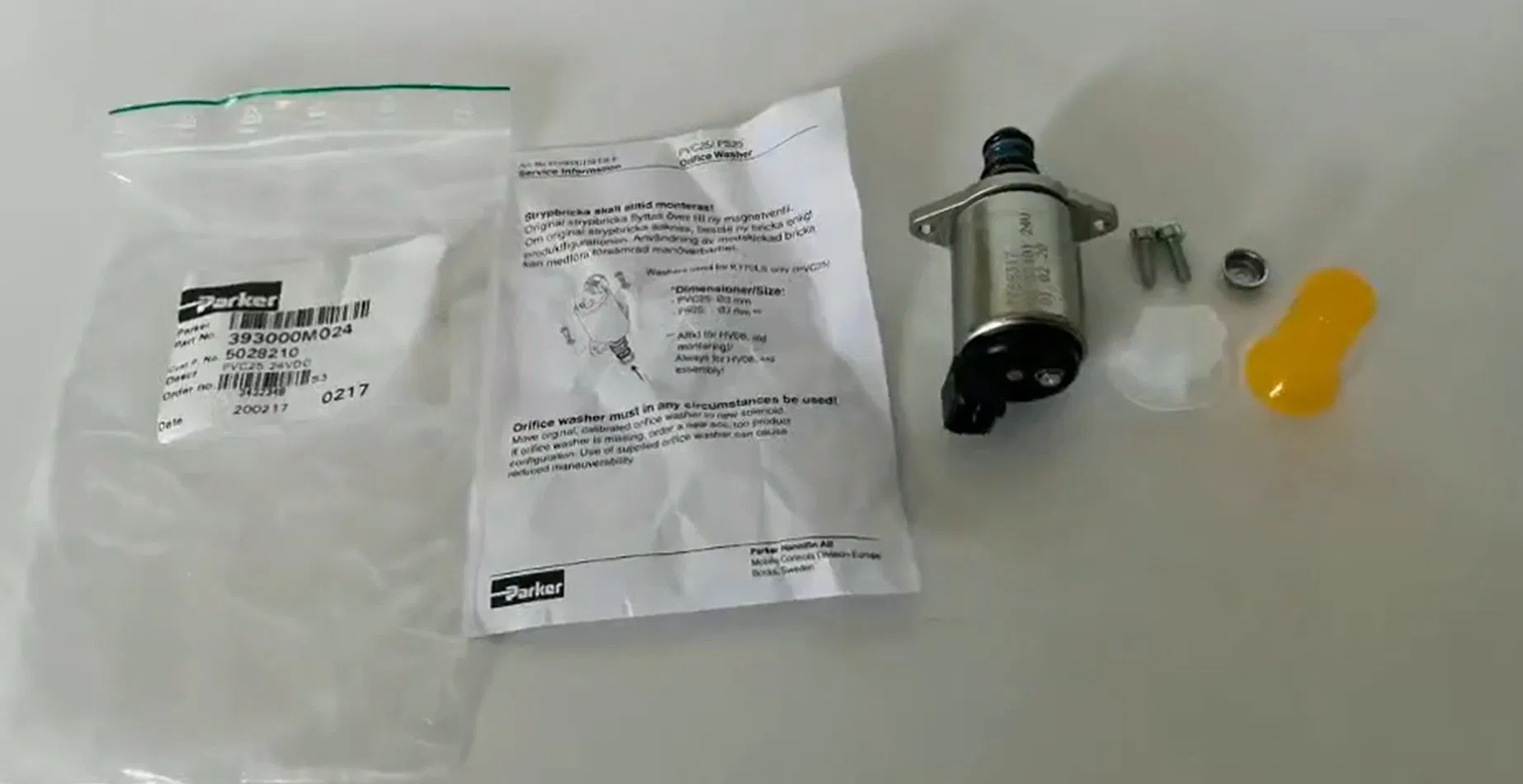 Kalmar Bromma Spreader Solenoid Valve 923636.0756 3768317 TM58401