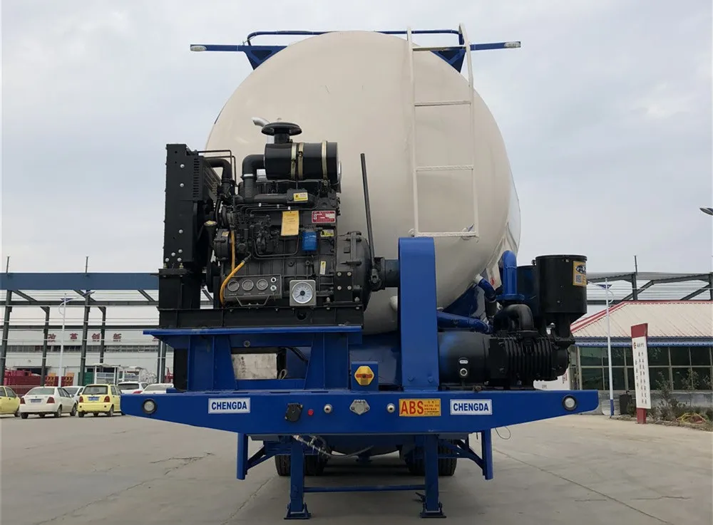 Kenya 28ton 30ton 30cbm Cement Bulk Trailer