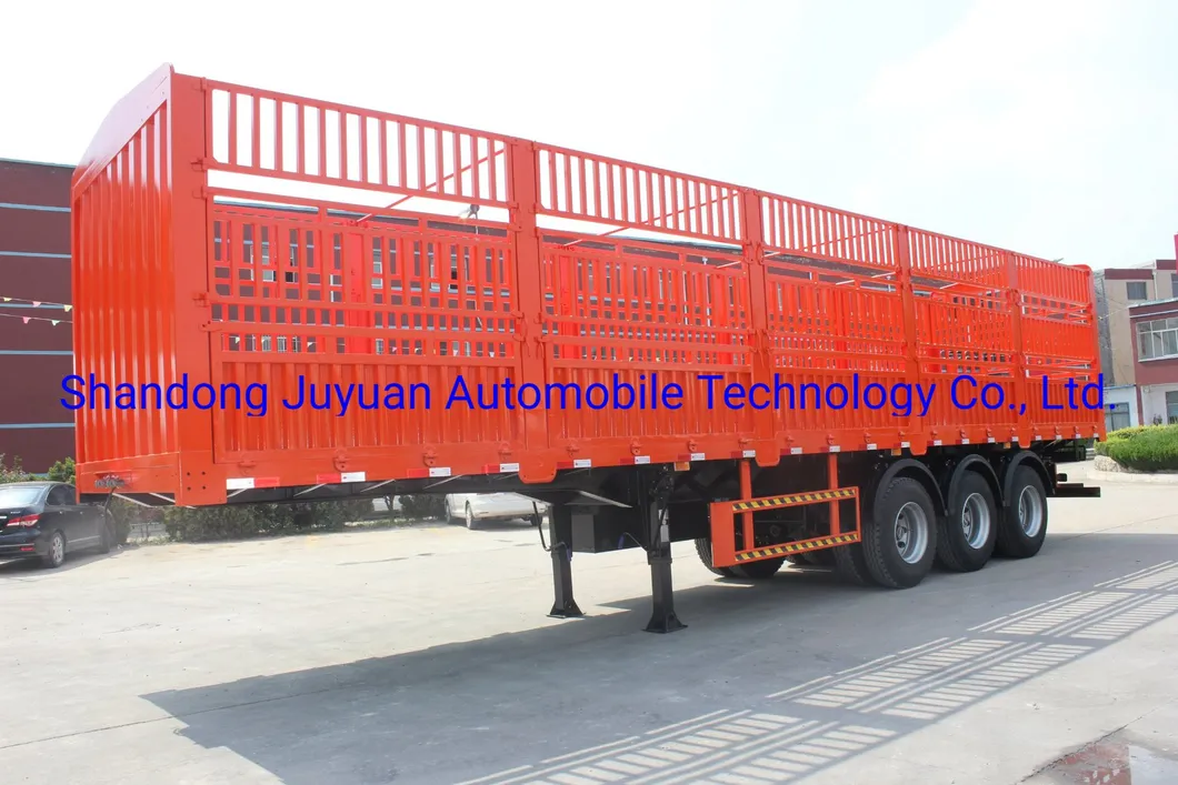 Livestock/Animal/Cattle/Horse/Stake/Fence Transport Transproattion Semi Trailer Manufacturer