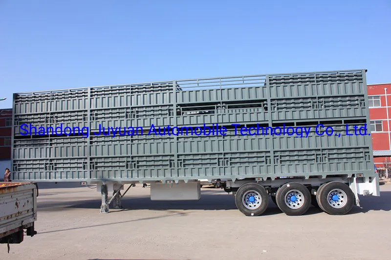 Livestock/Animal/Cattle/Horse/Stake/Fence Transport Transproattion Semi Trailer Manufacturer