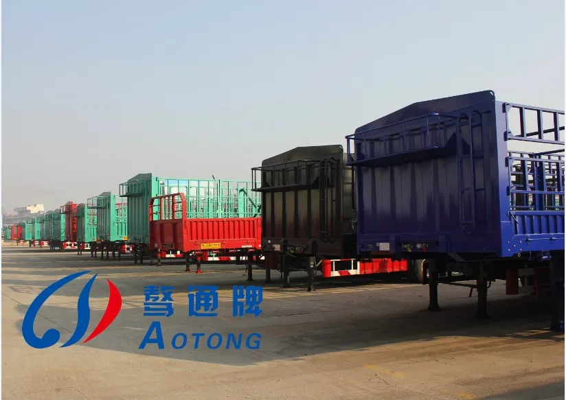 Livestock/Animal/Cattle/Horse/Stake/Fence Transport Transproattion Semi Trailer Manufacturer