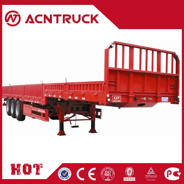Low Price Cimc Low Bed Semi Trailers 12m