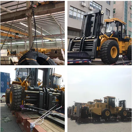 Ltmg 20 Ton Flat Rack Package Diesel All Terrain Forklift Truck