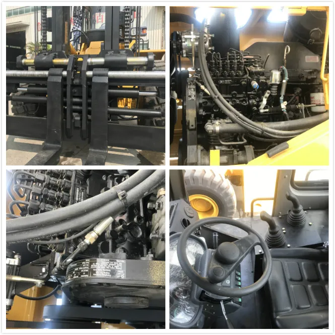 Ltmg 20 Ton Flat Rack Package Diesel All Terrain Forklift Truck