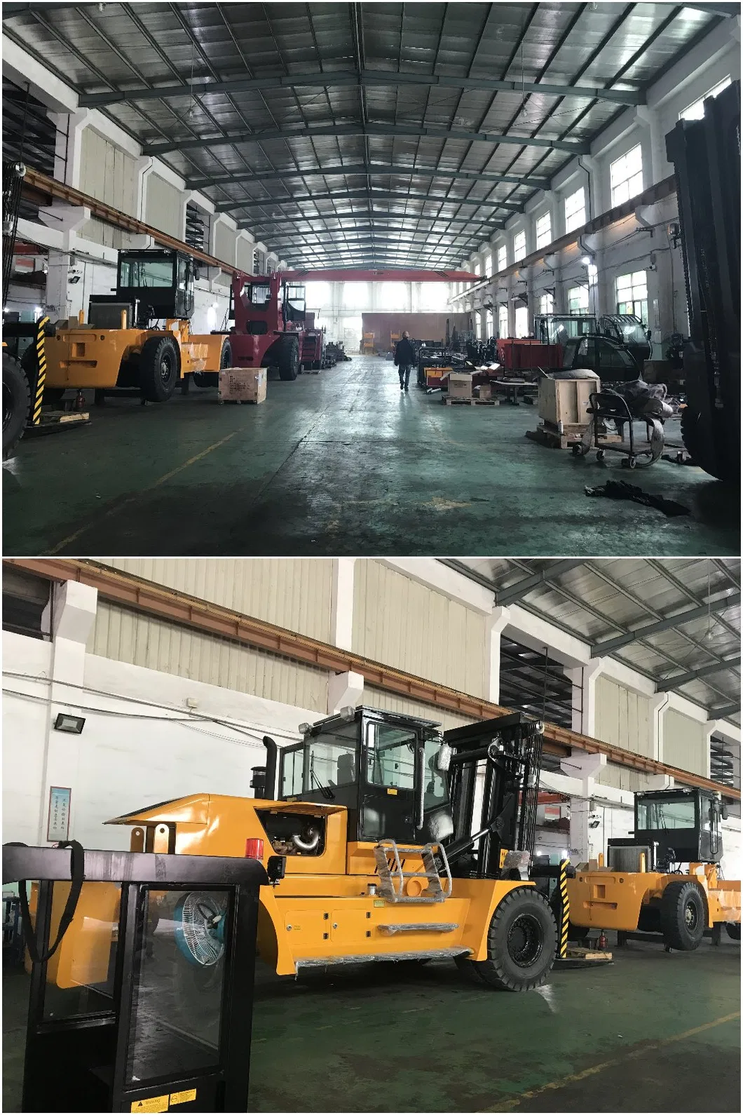 Ltmg Large Capacity Forklift 32 Ton Diesel Forklift with Rops Cabin