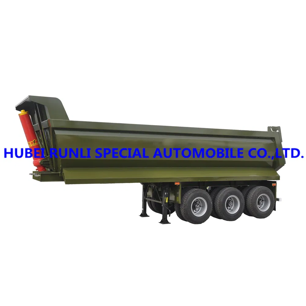 Made in China Dump Tipper Semitrailer 100ton