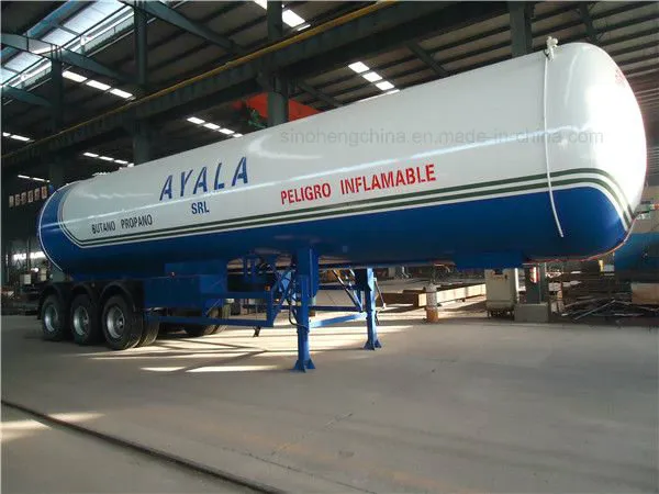 Made-in-China LPG Tank Semi-Trailer for Sale