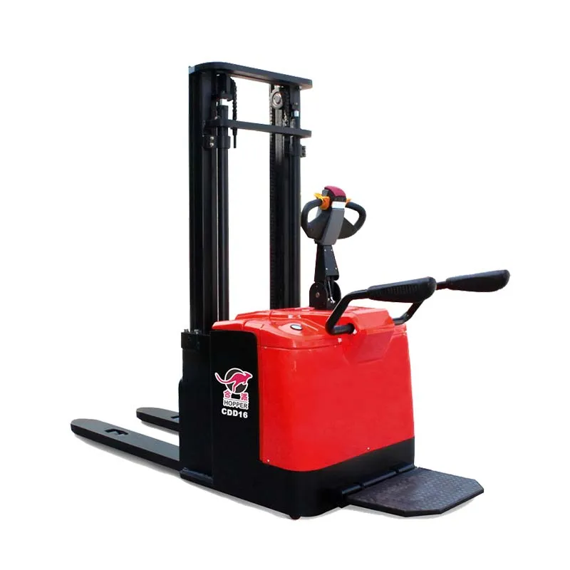 Marshell Brand Forklift Truck 1.6t Electric Pallet Stacker (CDD16)