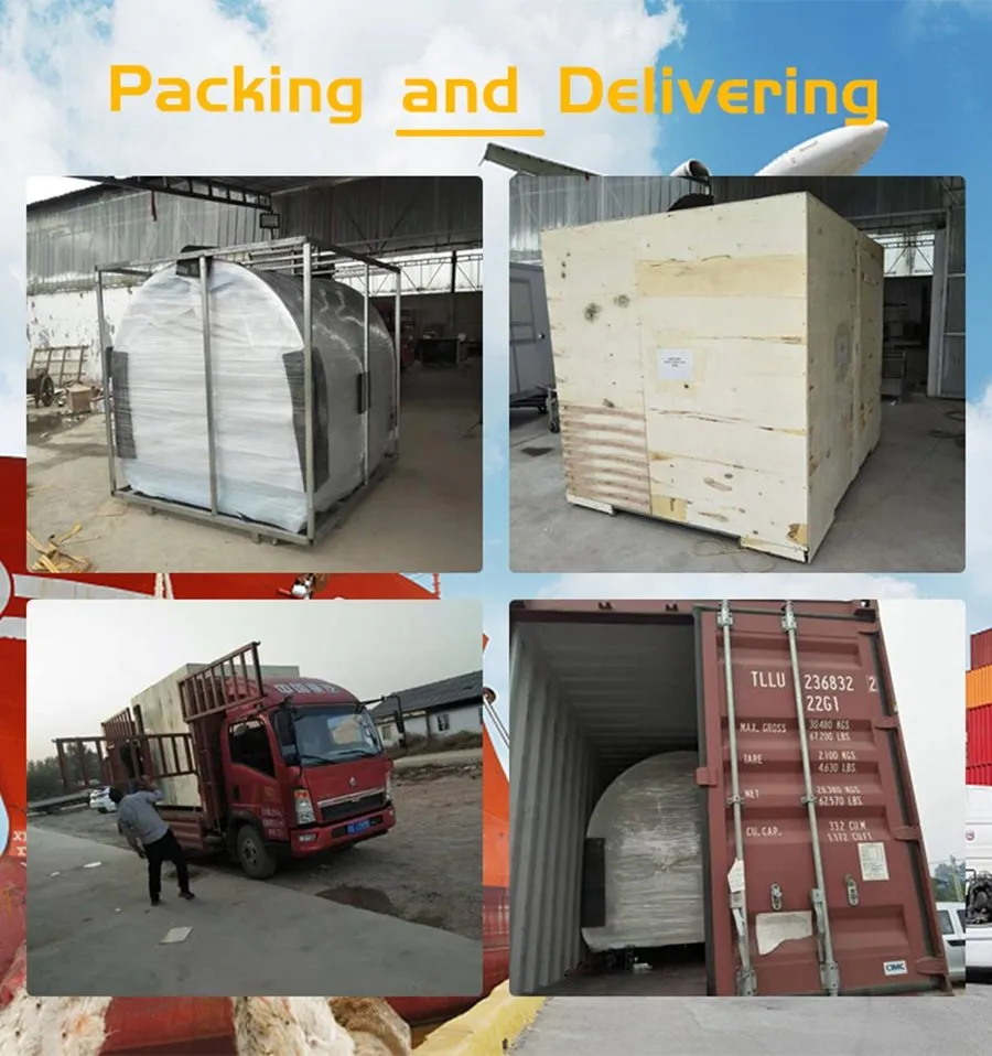 Mobile Food Trailer Food Truck Trailer Hot Dog Cart