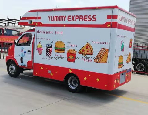 Mobile Hot Dog Carts/ Fast Food Truck/Food Vending Van Truck