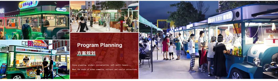 Mobile Kitchen Trailers Vintage Caravan Food Truck for Sale