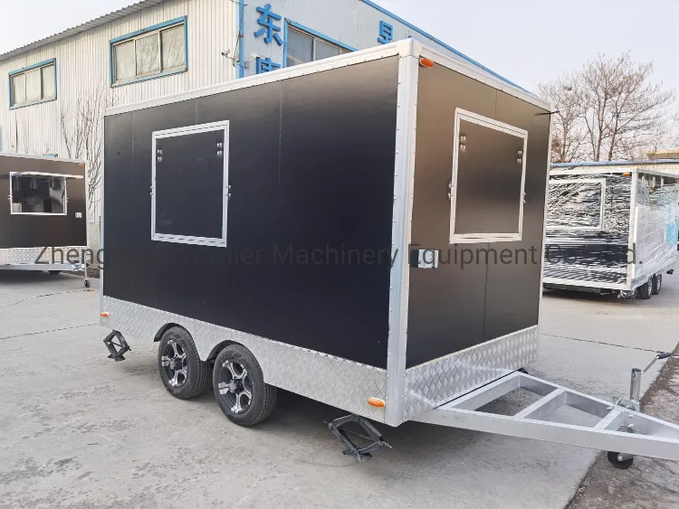 Mobile Noodles Popcorn Food Cooking Truck with Ce