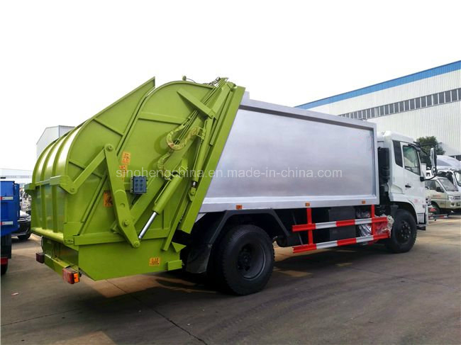 New Compression Garbage Truck 210HP