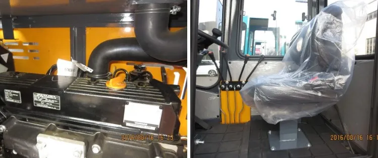 New Small Cab Optional 2t 2.5t 2 Ton 2.5 Ton 3.5 Ton Battery Forklift 3t 3ton 3 Ton Electric Forklift with Side Shifter&AC