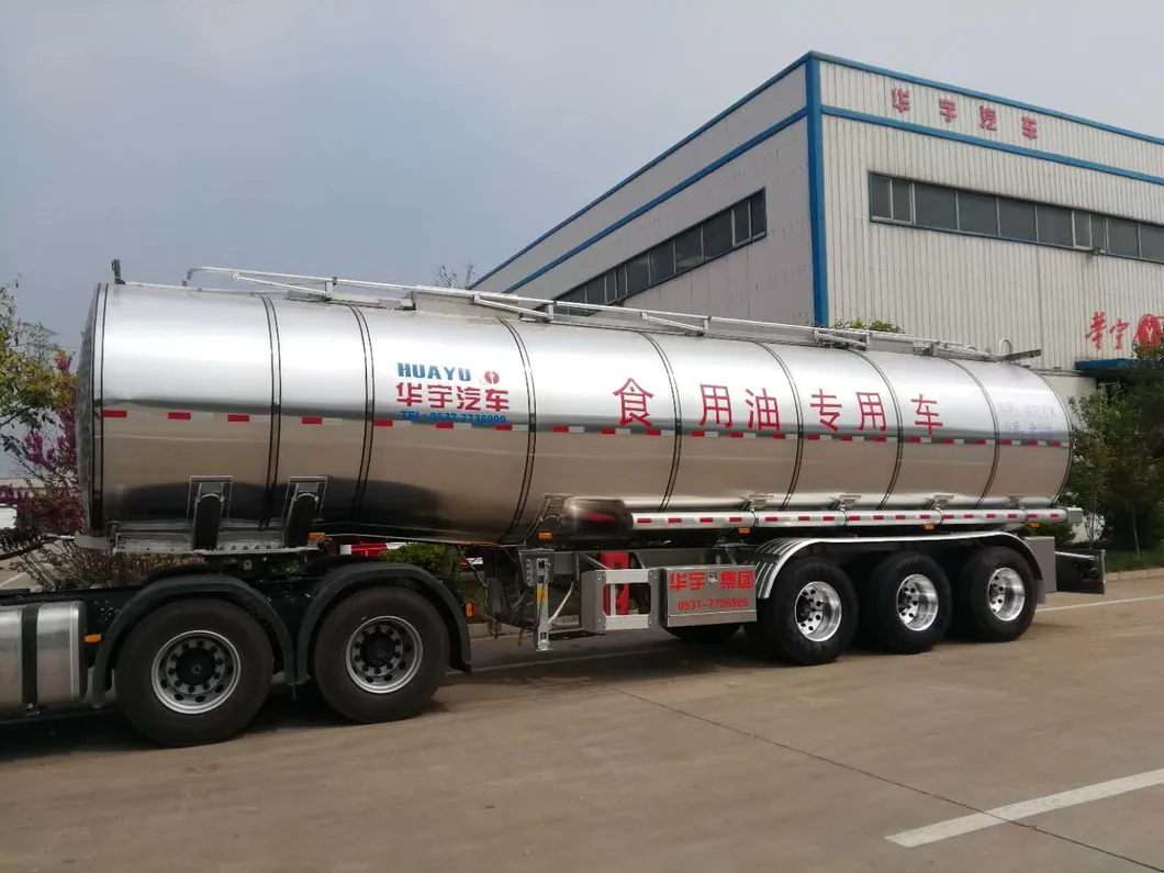 Oil Fuel Tanker Transportation Tank Semi Trailer