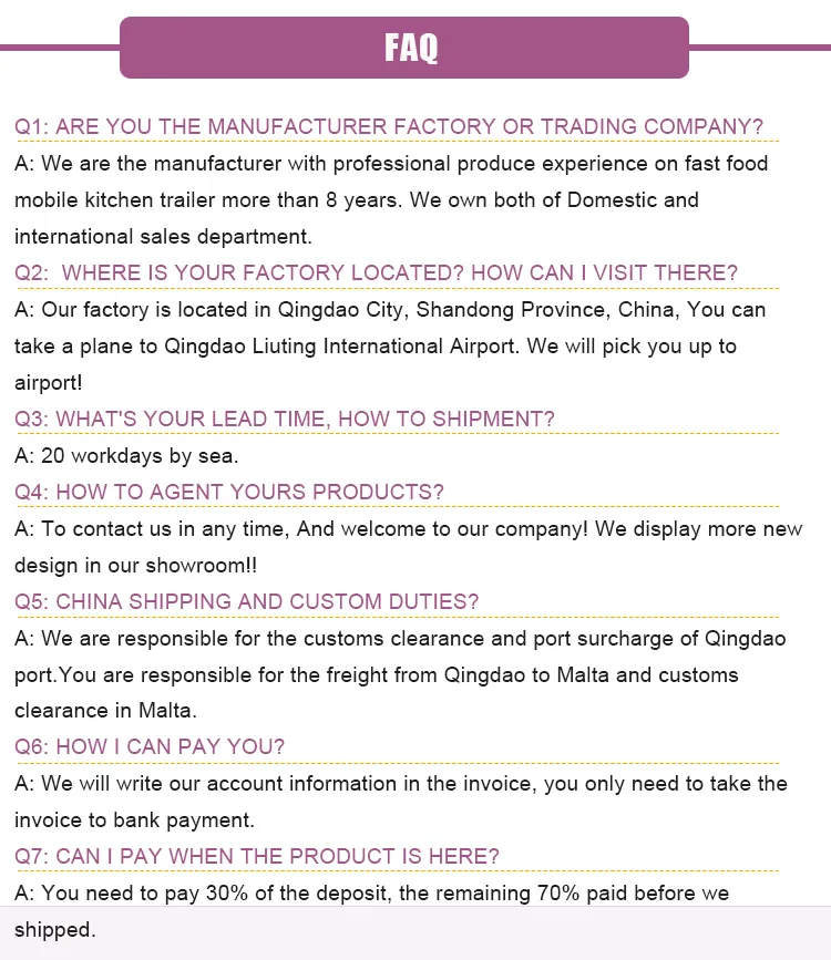 Oriental Shimao Donuts Hand Push Food Cart Mobile Fast Food Van