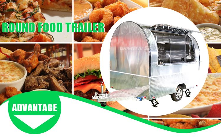 Oriental Shimao Popular Camper Trailer Tent Events Truck Food Trailer