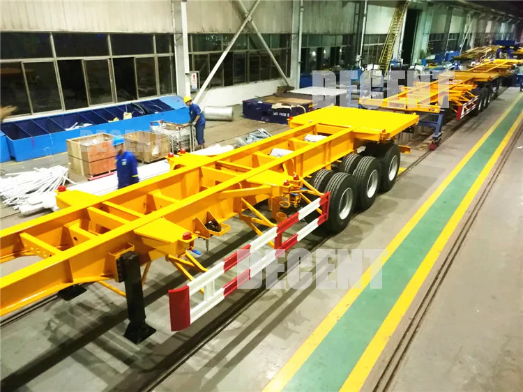 Outboard Type 25t 28t 35t Semi Trailer Landing Gear