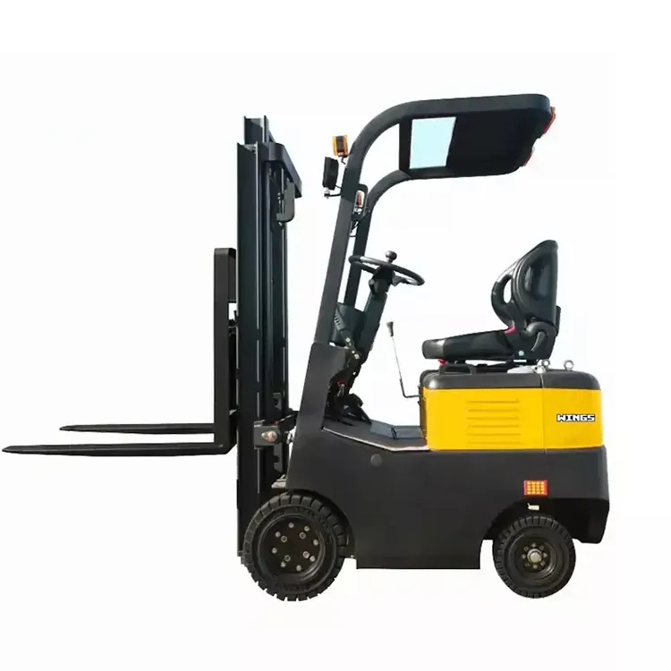Outdoor Japan Crane Four Wheel Electric Lifter Forklift