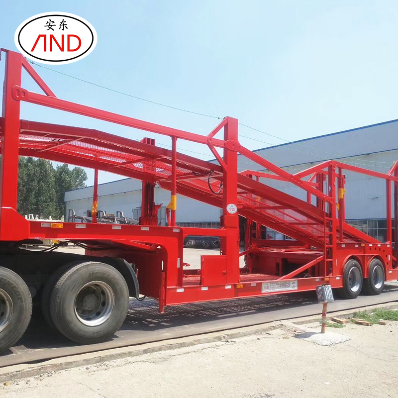 Professional Production Semi-Trailer 2 or 3-Axle Vehicle Transport Semi-Trailer