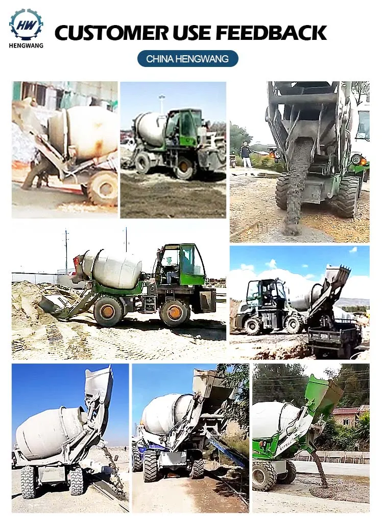 Professional Truck Mounted Concrete Mixer Factory