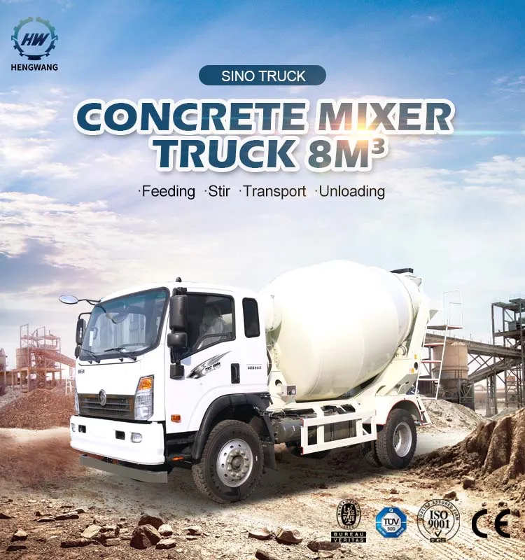 Professional Truck Mounted Concrete Mixer Factory