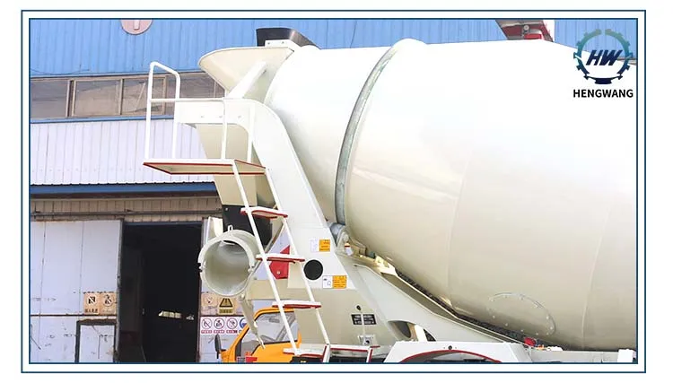 Professional Truck Mounted Concrete Mixer Factory