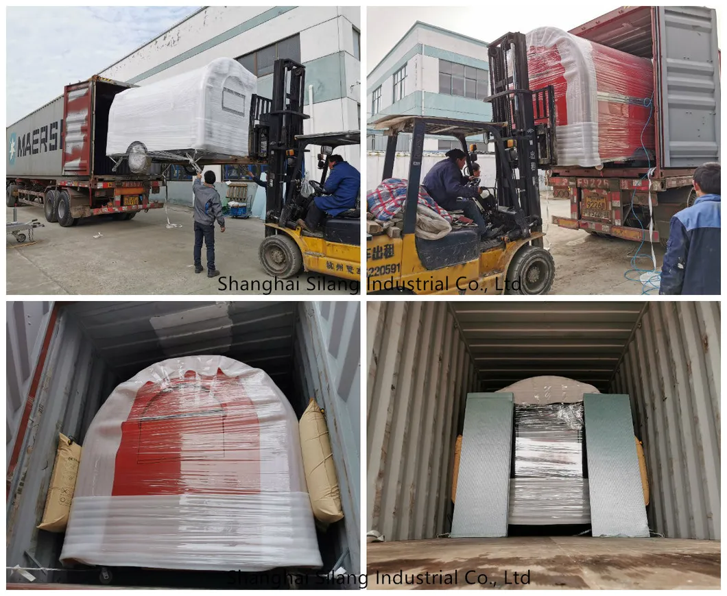 Red Customized Ice Cream Food Trailer in Europe 230*200*230cm