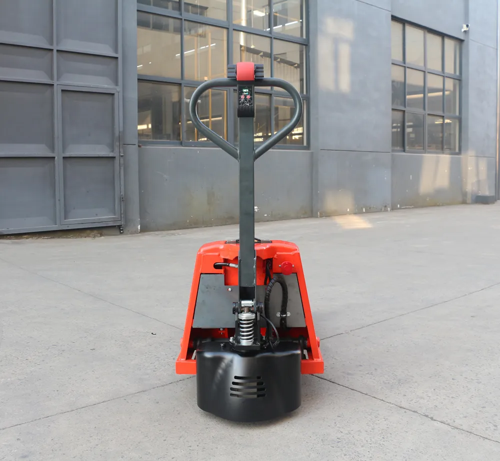 Redlift Small 2000kg 2ton Electronic Hand Pallet Jack Battery Powered Full Electric Pallet Truck with CE Certification for Material Handling Warehouse