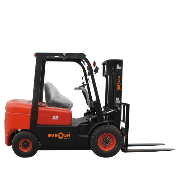 Reliable Producer Everun Supply Erdf20 2ton Diesel Forklift Hot Selling with Factory Price