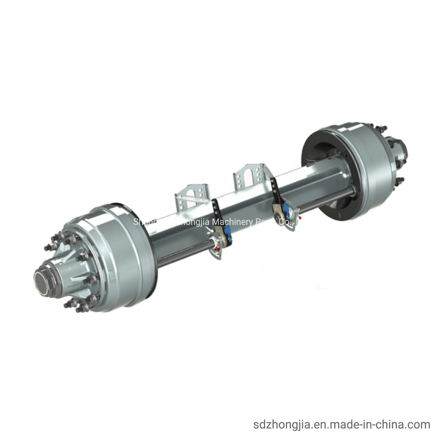 Semi Trailer Parts Used American Type Inboard Trailer Rear Axle 13ton 15ton 16ton Fuwa Type Axle