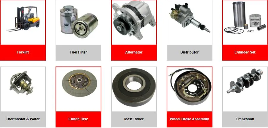 Series 234A8-33401 Forklift Side Roller Is Suitable for Fd20-30z5 Forklift