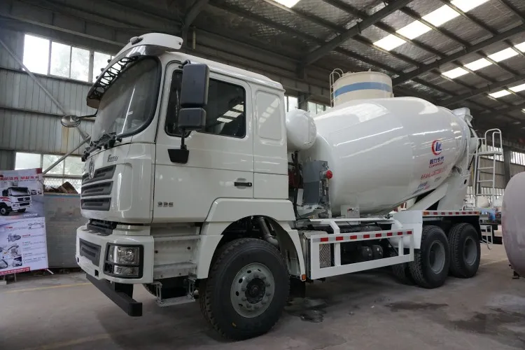 Shacman 8 Cubic Meter Diesel Concrete Mixer Mixing Cement Truck