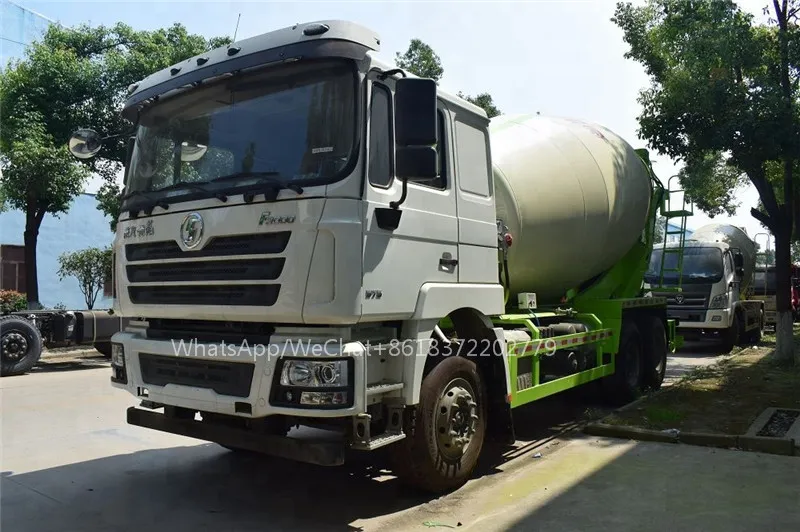 Shacman F2000 6X4 10 Wheel 12cbm Concrete Mixer Truck