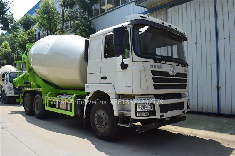 Shacman F2000 6X4 10 Wheel 12cbm Concrete Mixer Truck