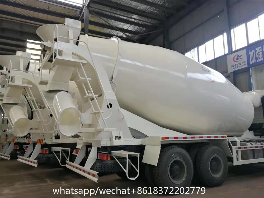 Shacman F2000 6X4 10 Wheel 12cbm Concrete Mixer Truck