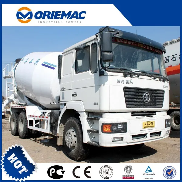 Shacman F2000 9m3 Capacity 290HP Concrete Mixer Truck