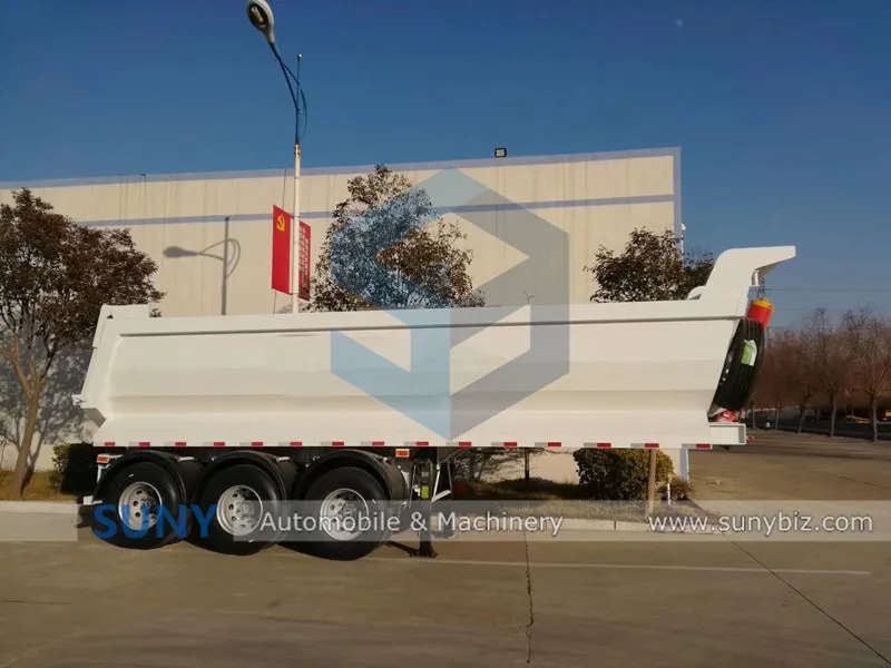 Side Trailer Tipper Side Dump Trailer Capacity Dropside Side Tipper Trailer for Sale
