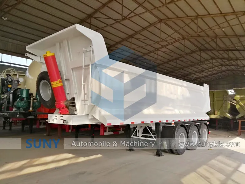 Side Trailer Tipper Side Dump Trailer Capacity Dropside Side Tipper Trailer for Sale
