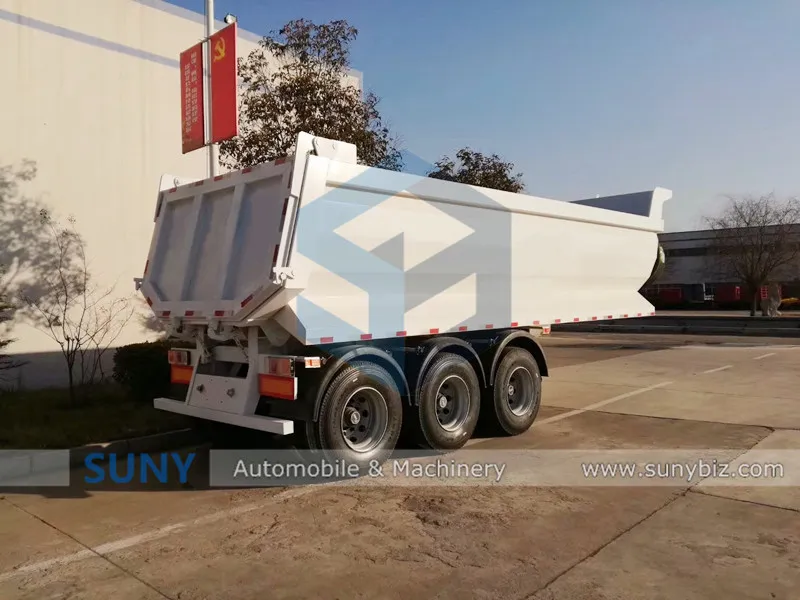 Side Trailer Tipper Side Dump Trailer Capacity Dropside Side Tipper Trailer for Sale