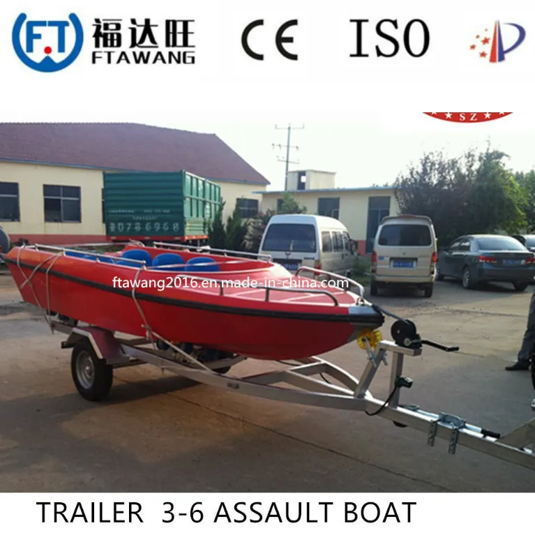 Single Axle Boat Trailer for Sale/Yacht Trailer/Camp Trailer