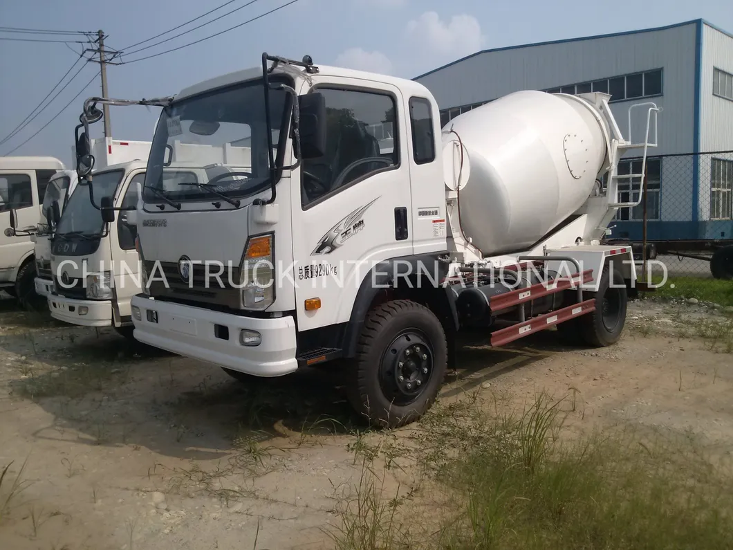 Sinotruck Cdw 4X2 Light Duty Concrete Mixer Truck